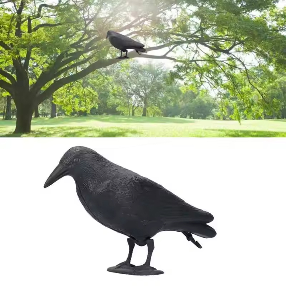 1PC カラス装飾シミュレーションプラスチックカラス装飾足場 - Bonsai Garden Ideas のレビューと価格
