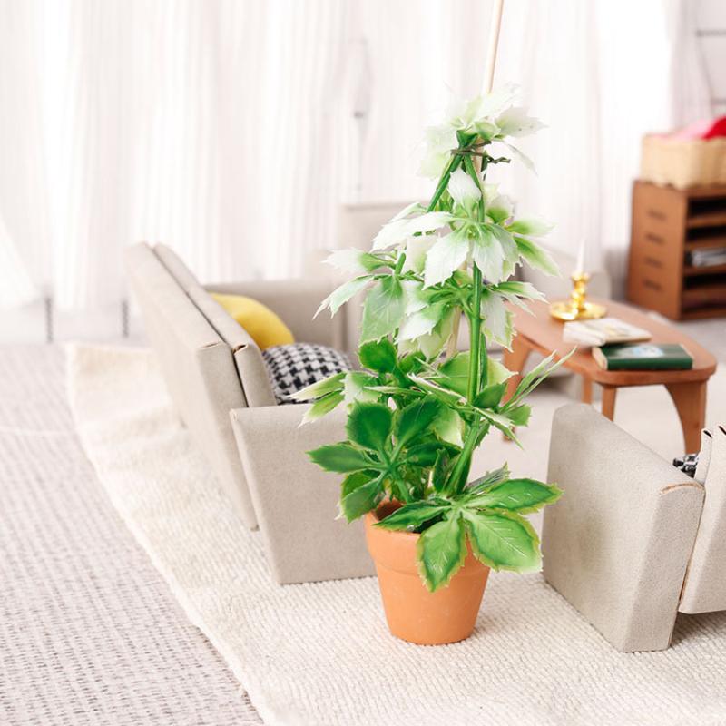 1/12 ドールハウスシミュレーション緑植物盆栽モデルドール - Bonsai Gardening のレビューと価格