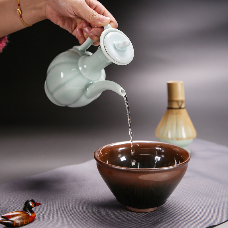 宋代茶道競技・茶道練習用の陶器製手持ち茶壺（模造品） - Training Pot Ceramic のレビューと価格