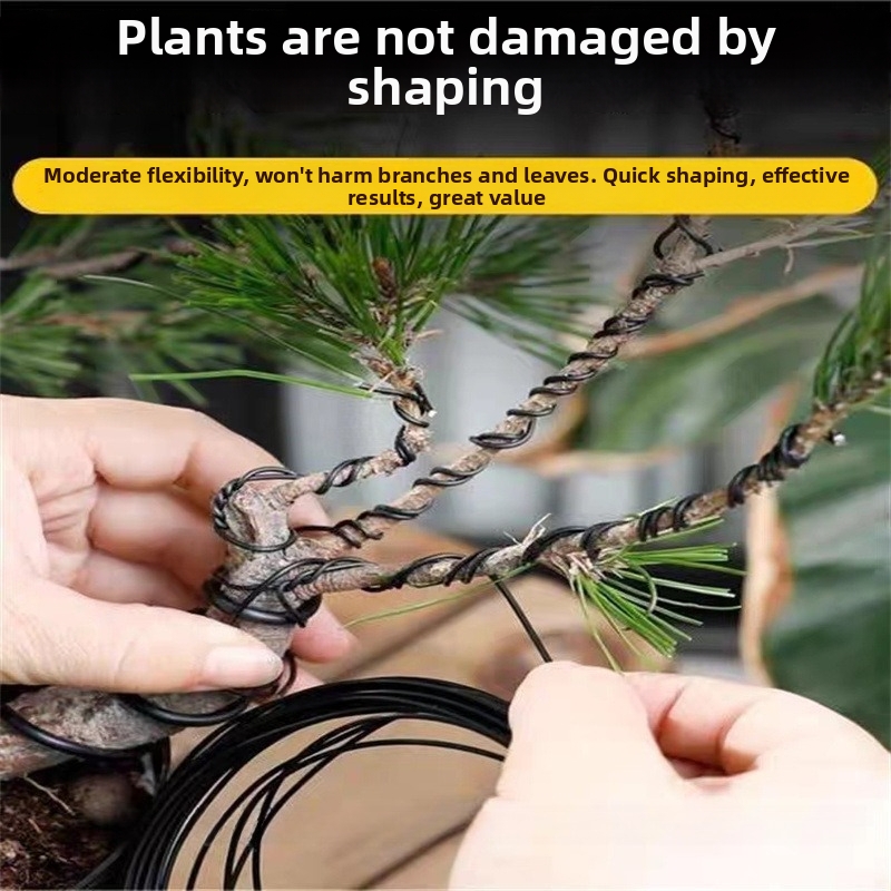 1.5MM盆栽ワイヤー アルミ盆栽トレーニングワイヤー モデ - Bonsai Gardening のレビューと価格
