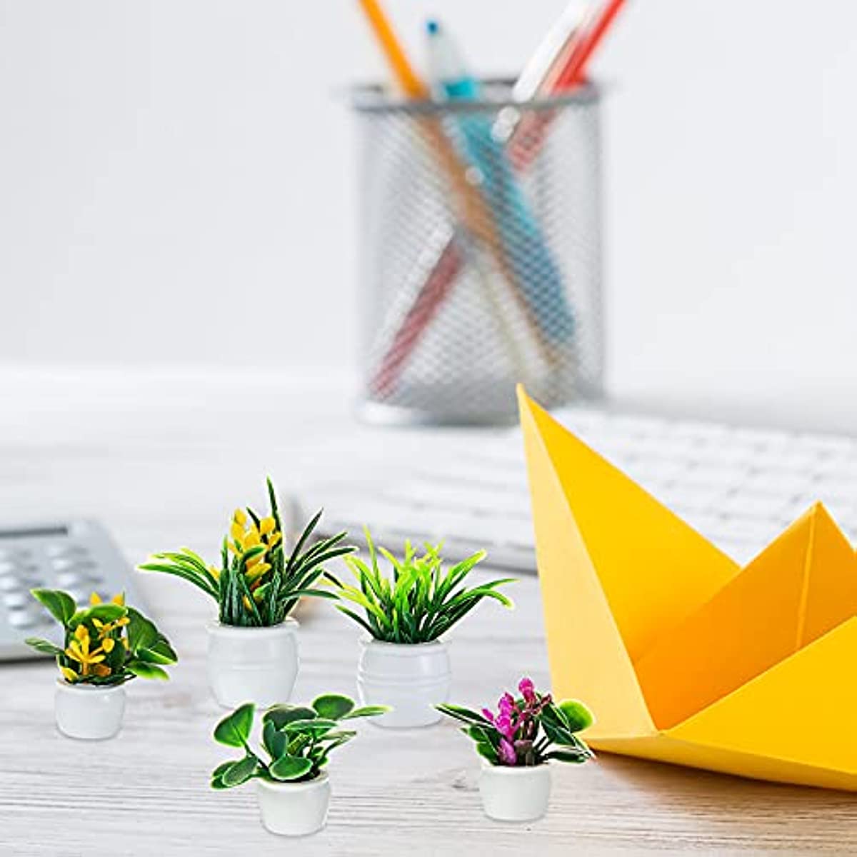 ドールハウス植物、ミニチュア盆栽、ミニ鉢植え、フラワーモデル - Bonsai Garden Ideas のレビューと価格