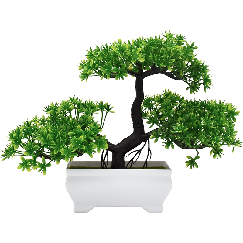 人工盆栽プラスチックバイオニック偽植物ホームルーム屋内オフィ - Bonsai Garden Ideas のレビューと価格