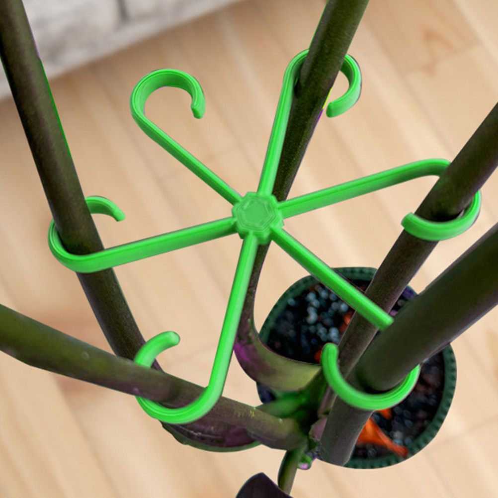 12個入り 植物茎ホルダー プラスチック製サポートクリップ  - Bonsai Gardening のレビューと価格